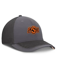 Fanatics Men's Gray Oklahoma State Cowboys Clincher Flex Hat
