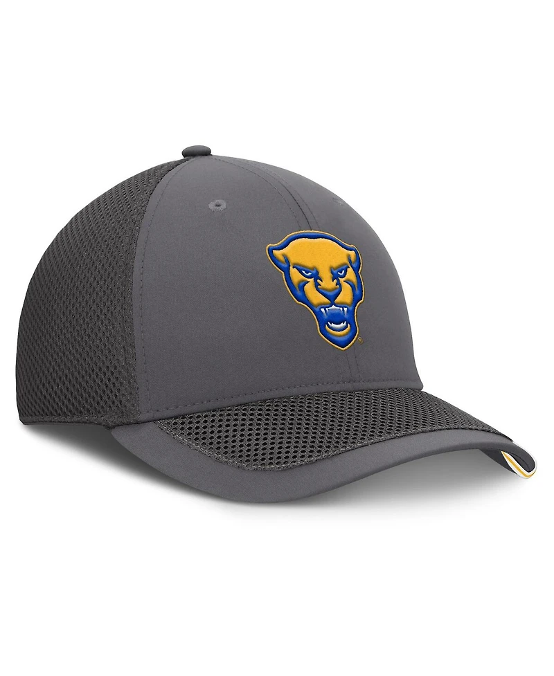 Fanatics Men's Gray Pitt Panthers Clincher Flex Hat
