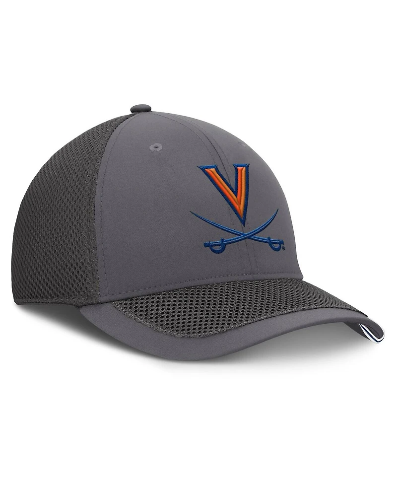 Fanatics Men's Gray Virginia Cavaliers Clincher Flex Hat