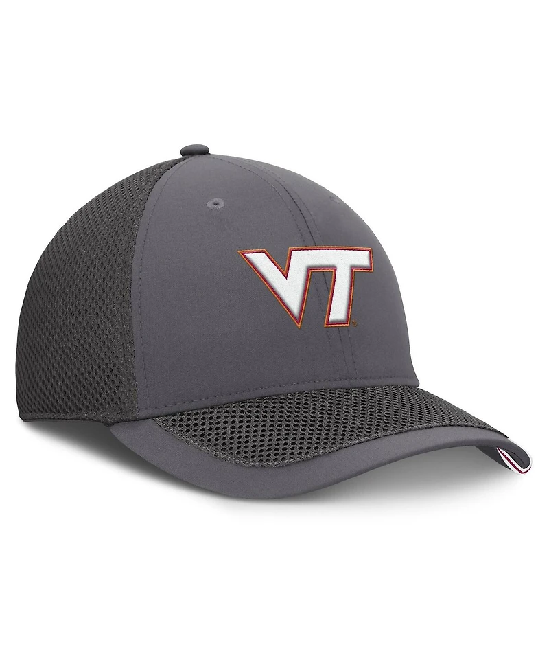 Fanatics Men's Gray Virginia Tech Hokies Clincher Flex Hat