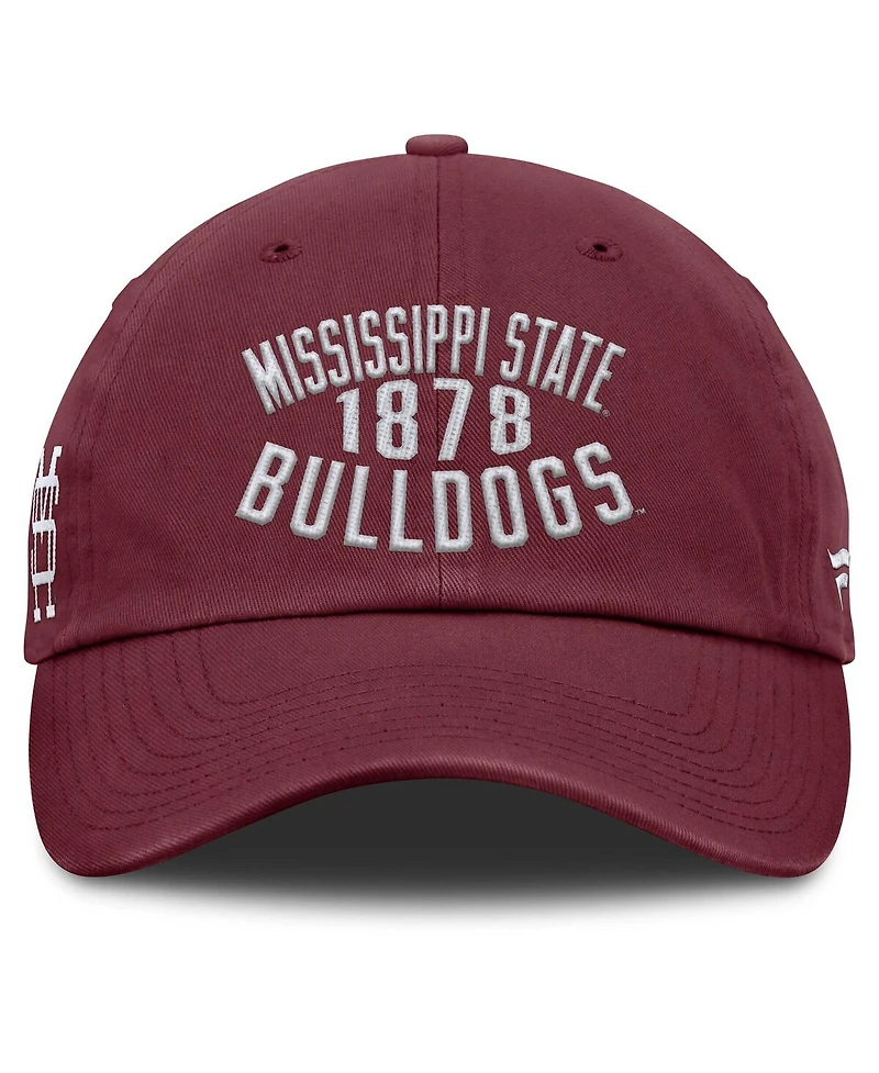 Fanatics Men's Maroon Mississippi State Bulldogs Archer Adjustable Hat