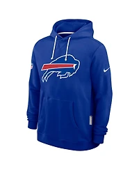 Nike Men's Royal Buffalo Bills Sideline Initial Home Performance Pullover Hoodie