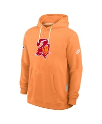 Nike Men's Orange Tampa Bay Buccaneers Sideline Offensive Set Play Performance Pullover Hoodie