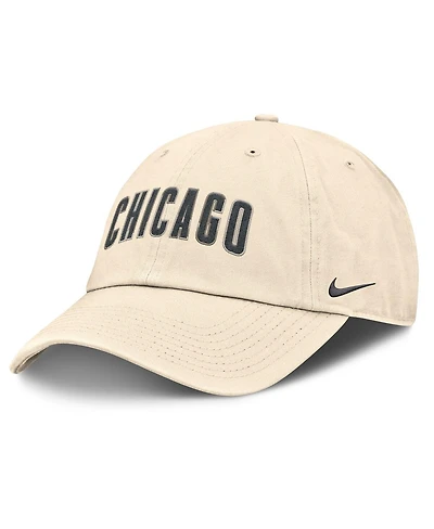 Nike Men's Natural Chicago Cubs Camo Pack Club Adjustable Hat