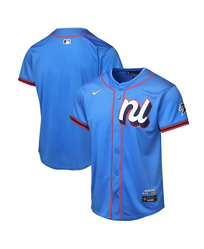 Nike Big Boys and Girls Blue National League 2025 All-Star Edition Limited Jersey