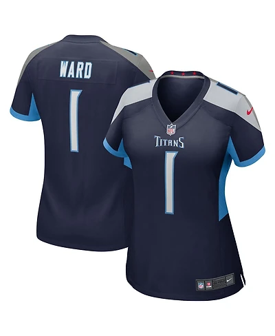 Nike Women's Cameron Ward Navy Tennessee Titans 2025 Nfl Draft First Round Pick Alternate Game Jersey