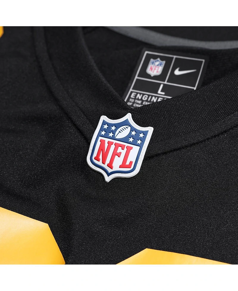 Nike Men's Aaron Rodgers Black Pittsburgh Steelers Alternate Game Jersey