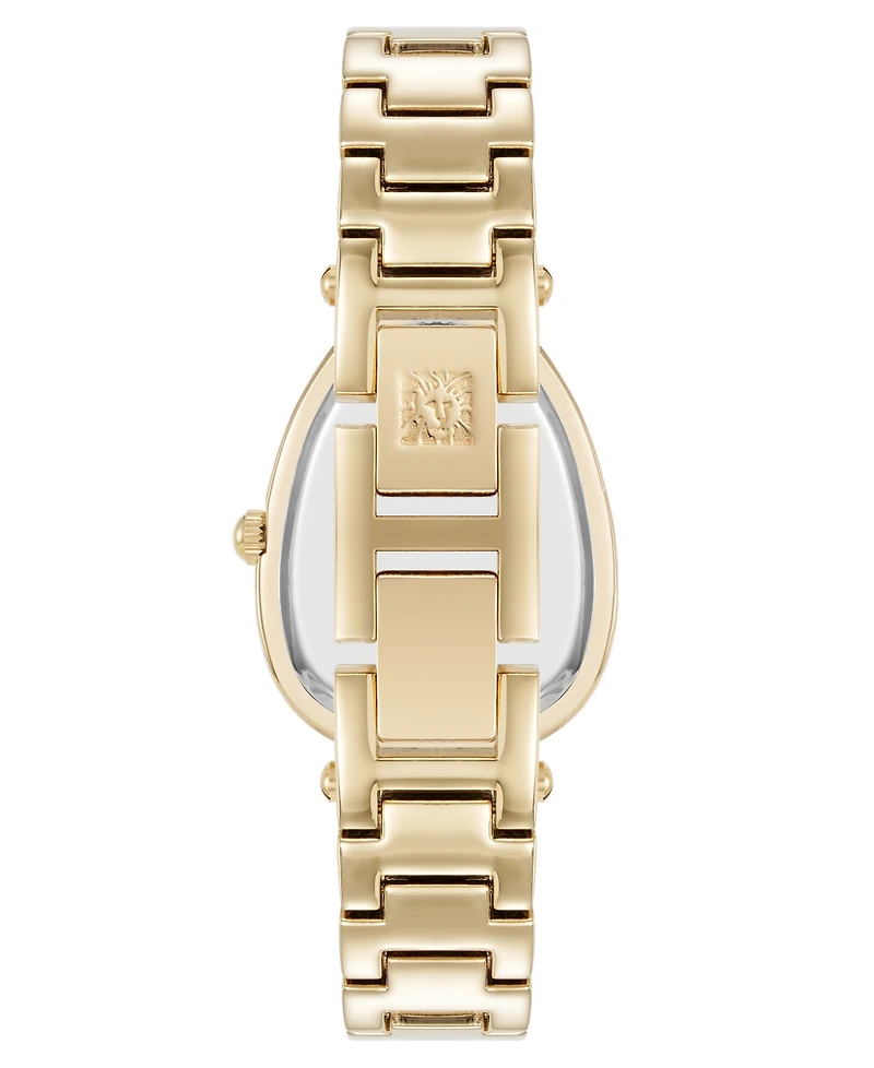 Anne Klein Women's Quartz Estate Gold-Tone Metal Alloy Bracelet Watch, 26mm