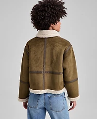 And Now This Women's Faux-Shearling Jacket, Macy's Exclusive
