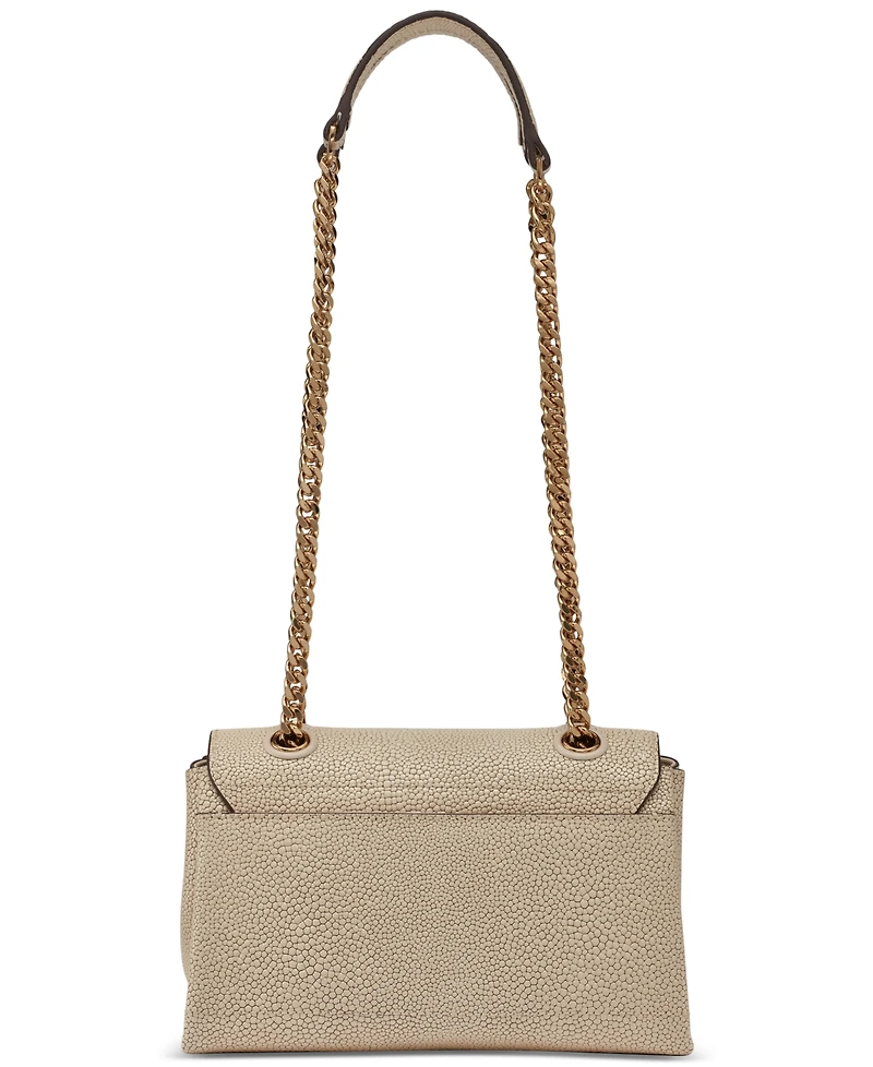 Karl Lagerfeld Paris Liana Small Leather Shoulder Bag