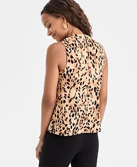 I.n.c. International Concepts Petite Draped Neck Top, Macy's Exclusive