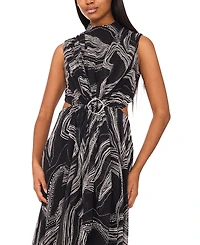 Parker Women's The Evette Printed Chiffon Maxi Dress