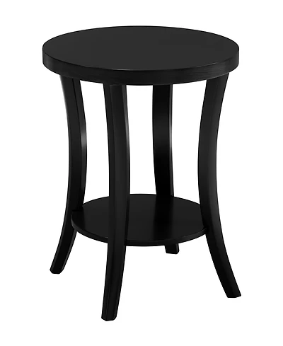 Convenience Concepts 18" Wood Charleston Round End Table