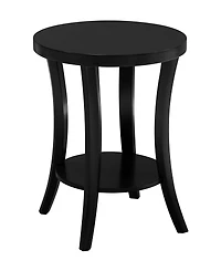 Convenience Concepts 18" Wood Charleston Round End Table