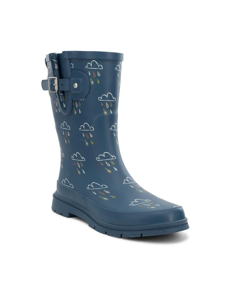 Western Chief Womens Rain Cloud Mid Rain Boot