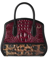 Brahmin Rosetta Medium Leather Satchel