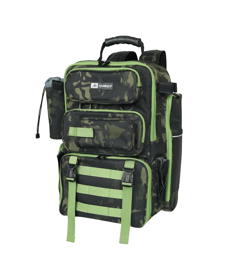 Ayamaya TackleTrek 40L Fishing Backpack with Dual Rod Holders & 2 Tackle Trays – The Ultimate Outdoor Gift for Him