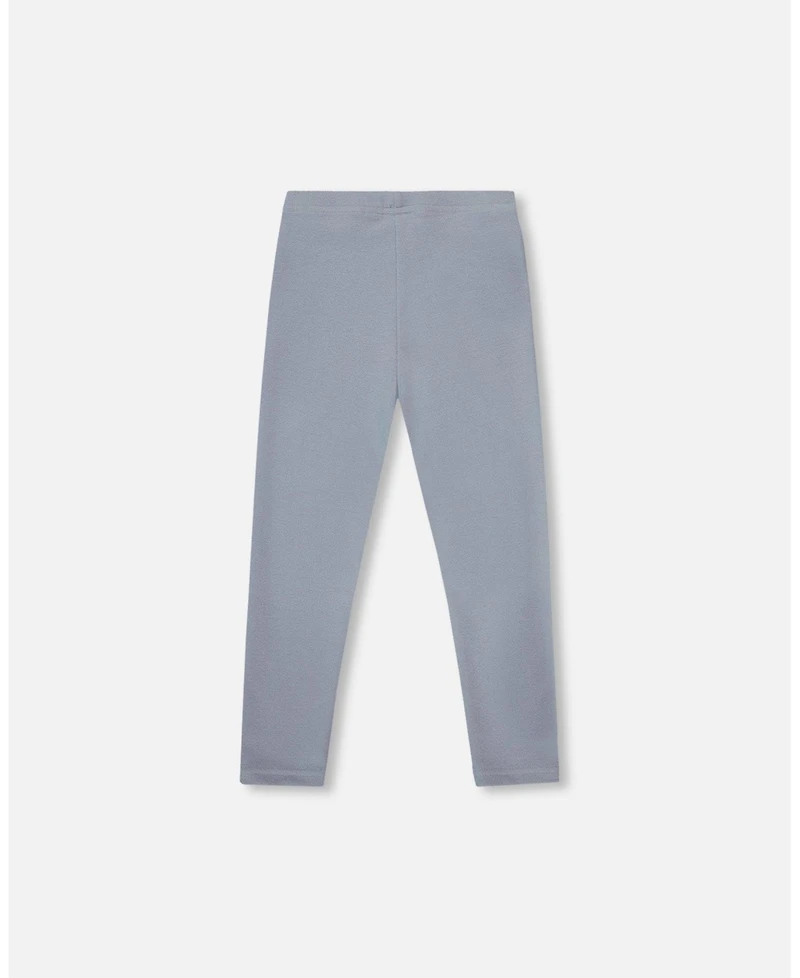 Deux par Girl Super Soft Ribbed Leggings Blue Gray - Toddler|Child