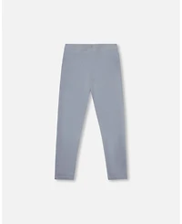 Deux par Girl Super Soft Ribbed Leggings Blue Gray - Toddler|Child