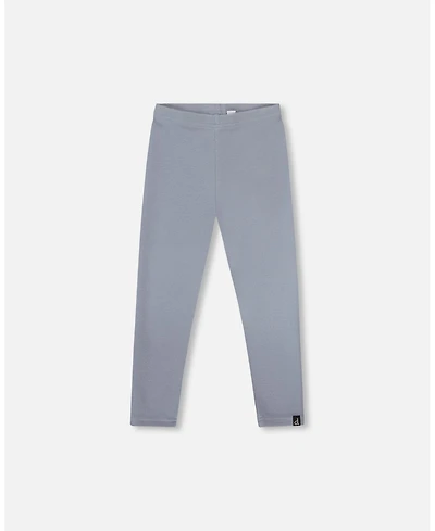 Deux par Girl Super Soft Ribbed Leggings Blue Gray - Toddler|Child