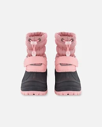 Deux par Girl Winter Boots Dusty Pink - Toddler|Child