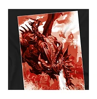 Logovision Big & Tall Dungeons Dragons Dragon Rider Fire Blast T-Shirt