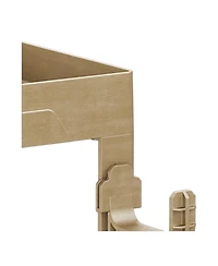 Silvel 2-Tier Rolling Tool Cart with Wheels, Industrial Commercial/ Service Cart, Pp