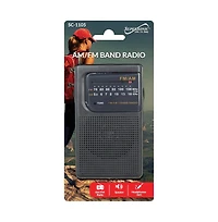 Supersonic 2 Band Am/Fm Radio - Black