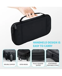 Nbcp Carrying Storage Case for Switch 2, Durable Hard Shell Messenger Bag, Soft Lining, 8 Game Card Slots, Protective Travel Storage