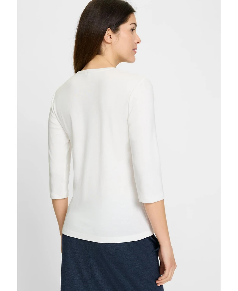 Olsen Women's Placement Print T-Shirt