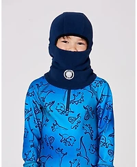Deux par Kids Unisex Polar Fleece Balaclava Navy Blue - Toddler|Child