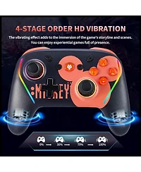 Nbcp Wireless Switch 2 Controller for Nintendo Switch/Lite/Oled, with Programmable Back Buttons, 6-Axis Gyro, Turbo Function & Wake