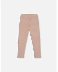 Deux par Girl Super Soft Ribbed Leggings Light Caramel
