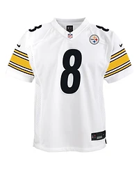 Nike Big Boys and Girls Aaron Rodgers White Pittsburgh Steelers Game Jersey