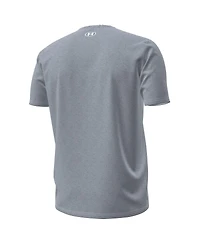 Under Armour Men's Heather Gray Notre Dame Fighting Irish Overlay Performance T-Shirt