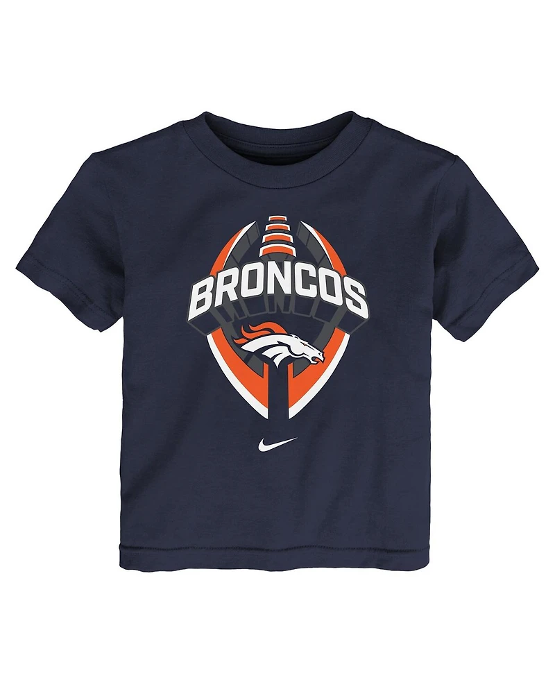 Nike Toddler Navy Denver Broncos Icon Legend T-Shirt
