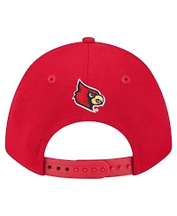 New Era Men's Red Louisville Cardinals Team Collective 9FORTY M-Crown Adjustable Hat