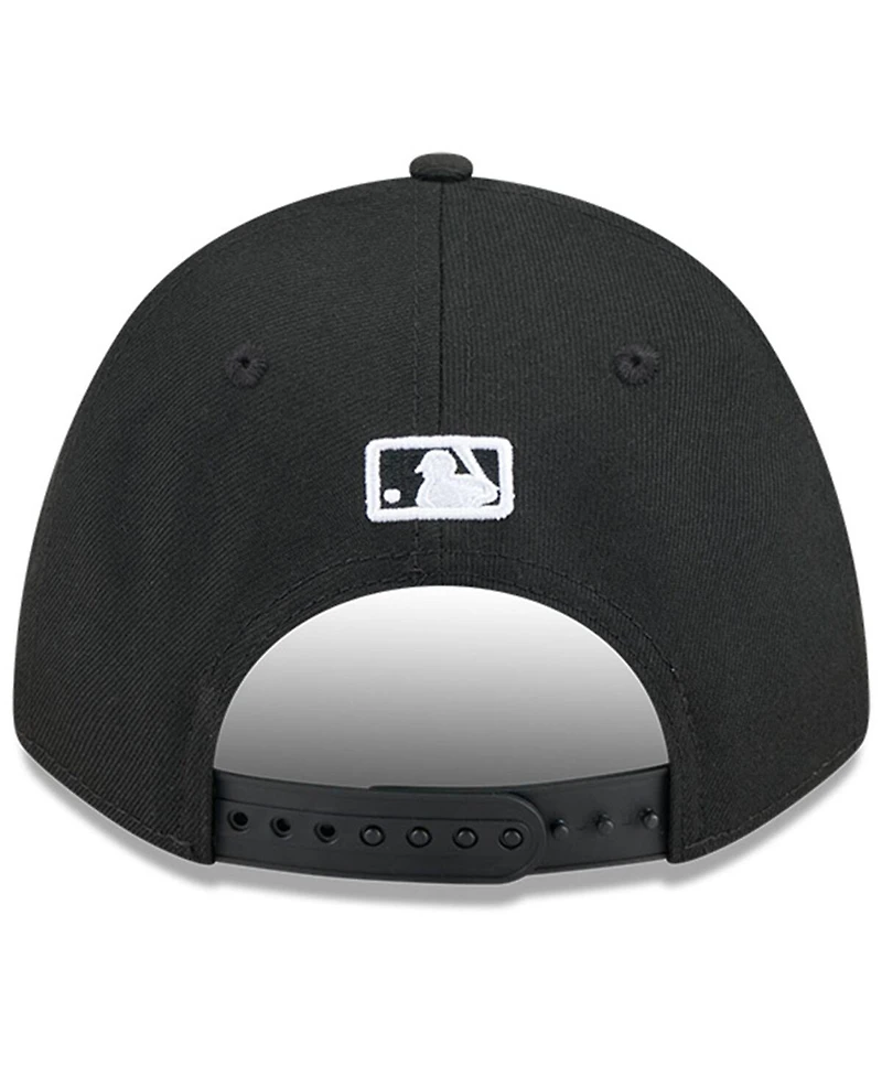 New Era Men's Black Baltimore Orioles Baseball Hall of Fame 9FORTY M-Crown Adjustable Hat