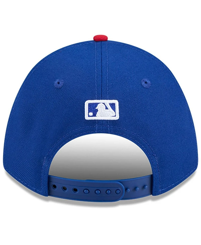 New Era Men's Royal Chicago Cubs Baseball Hall of Fame 9FORTY M-Crown Adjustable Hat