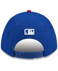 New Era Men's Royal Chicago Cubs Baseball Hall of Fame 9FORTY M-Crown Adjustable Hat