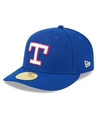 New Era Men's Royal Texas Rangers Baseball Hall of Fame 59FIFTY Low Profile Fitted Hat