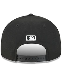 New Era Men's Black Baltimore Orioles Baseball Hall of Fame Retro Crown 9FIFTY Adjustable Hat
