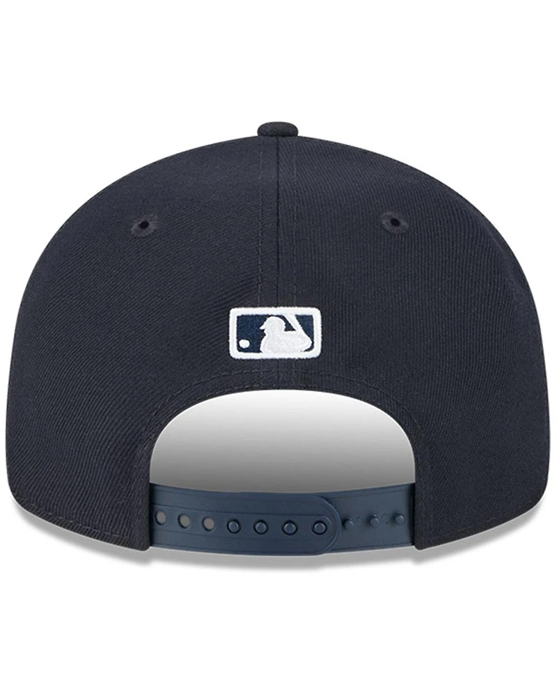 New Era Men's Navy New York Yankees Baseball Hall of Fame Retro Crown 9FIFTY Adjustable Hat