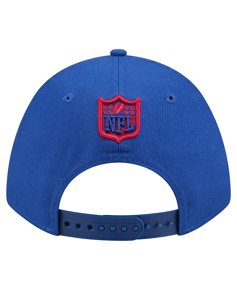 New Era Men's Blue New York Giants Team Collection 9FORTY M-Crown Adjustable Hat