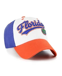 '47 Brand Big Boys and Girls White Florida Gators Scooter Clean Up Adjustable Hat