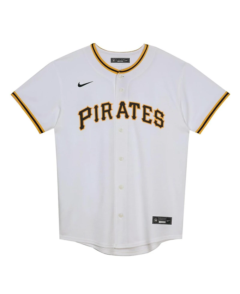 Nike Preschool Paul Skenes White Pittsburgh Pirates Home Replica Player Jersey