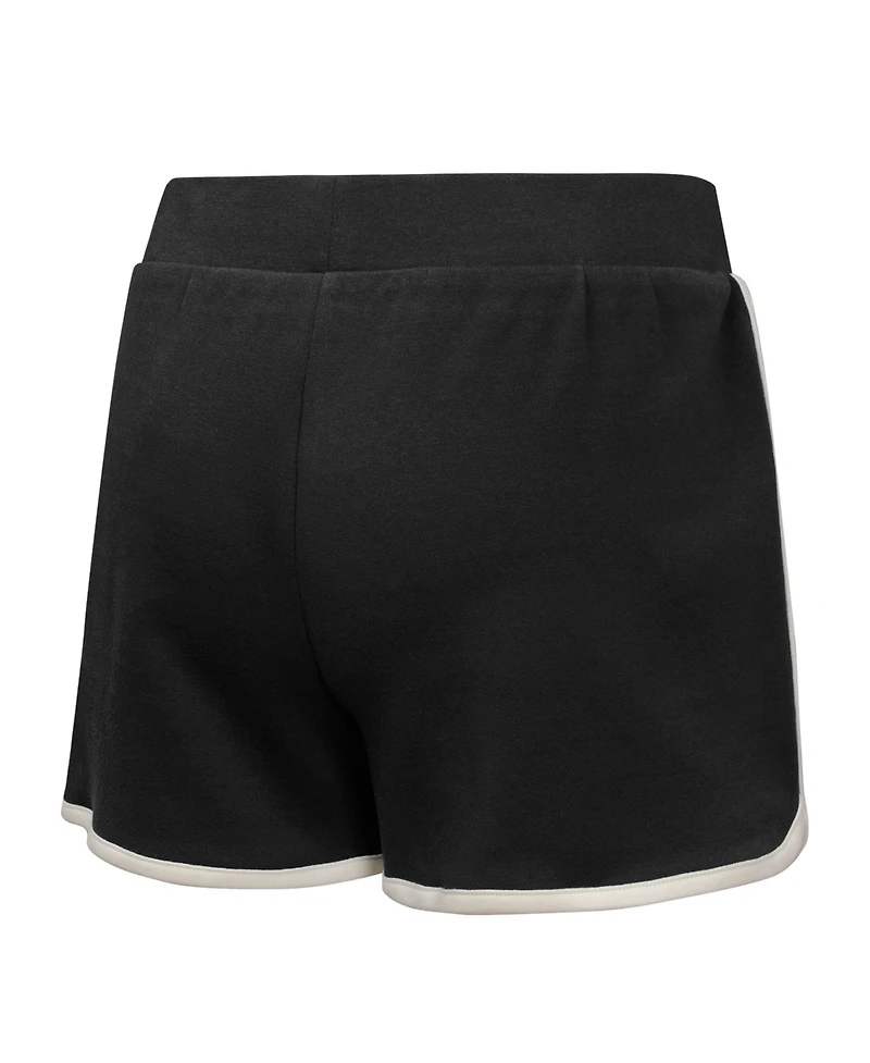 Outerstuff Big Girls 2-Piece Black San Francisco Giants Base Trainer Johnny Polo Shirt and Skort Set
