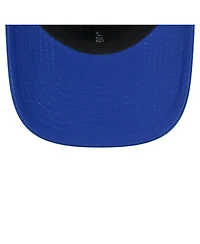 New Era Men's Blue New York Knicks Wordmark Rope 9SEVENTY Adjustable Hat