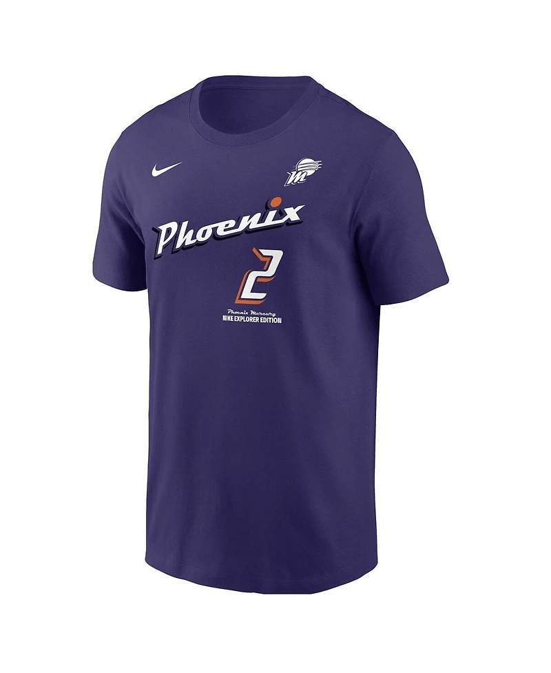 Nike Men's Kahleah Copper Purple Phoenix Mercury Explorer Edition Name Number T-Shirt