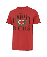'47 Brand Men's Red Cincinnati Reds Pitchout Franklin T-Shirt